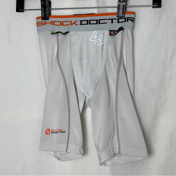 3/$20 💥 Shock Doctor Youth AirCore Compression Hard Cup Shorts Boys Small - Picture 16 of 16